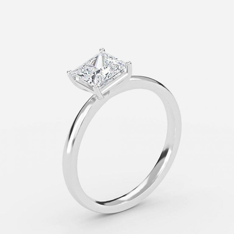 Esme Princess Solitaire Lab Grown Diamond Engagement Ring
