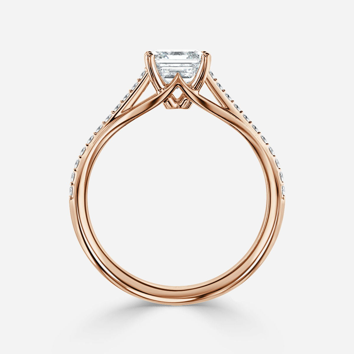 Heni Asscher Lab Grown Diamond Engagement Ring