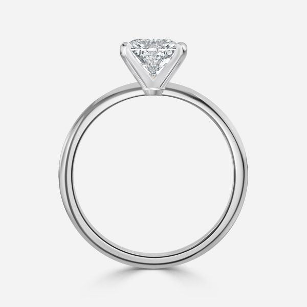 Nhẫn đính hôn kim cương nhân tạo Alika Heart Lab