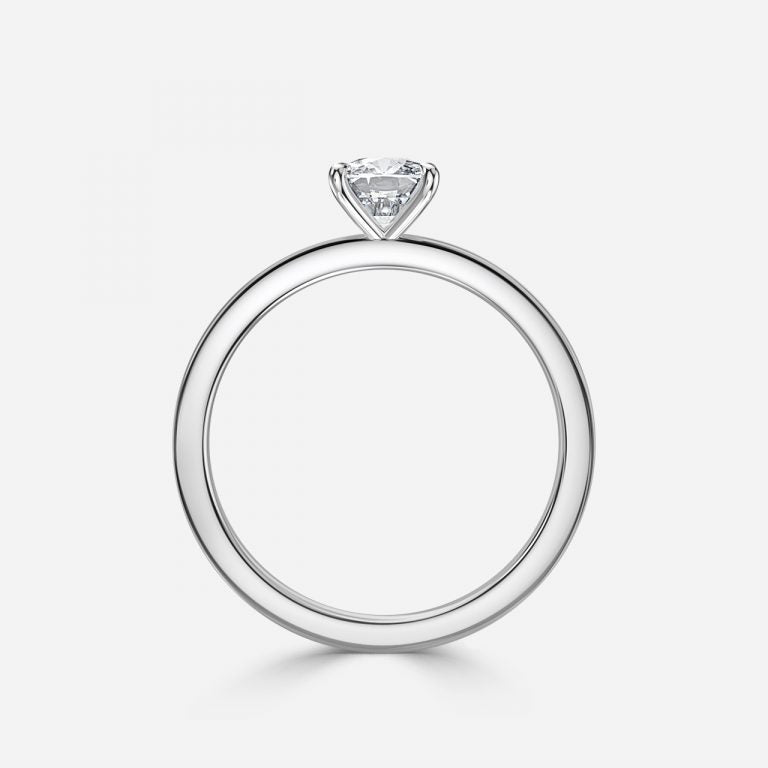 Nhẫn đính hôn kim cương nhân tạo Jiani Cushion Solitaire