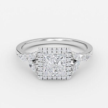 Francis-Princess-Halo-Lab-Grown-Diamond-Engagement-Ring