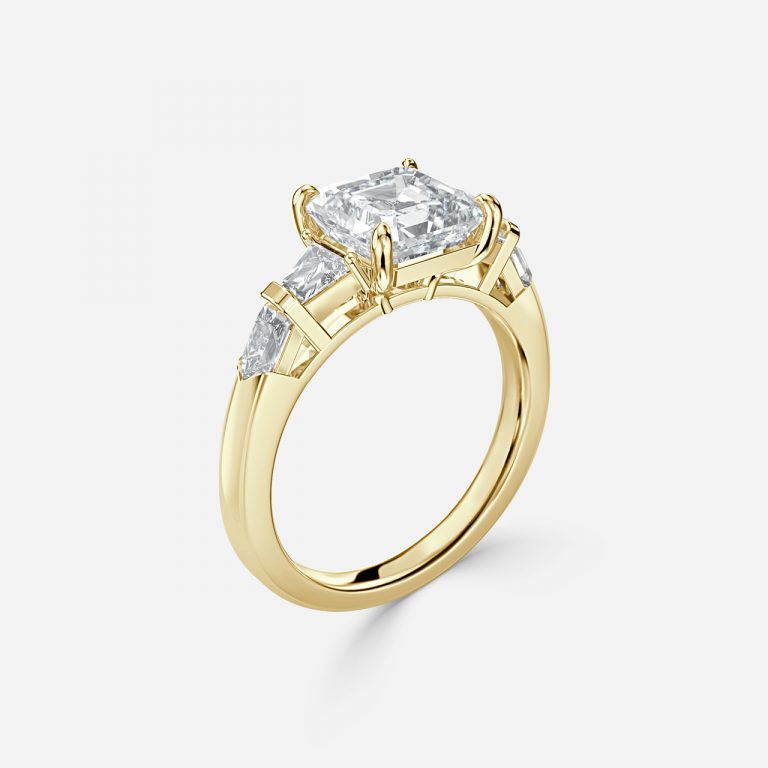 Maya Asscher Three Stone Engagement Ring