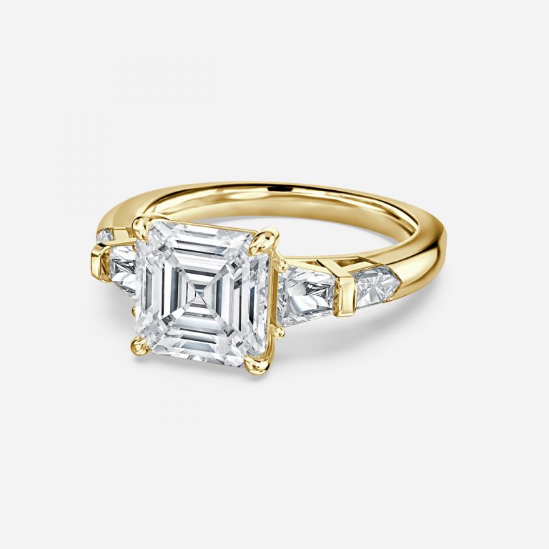 Maya Asscher Three Stone Engagement Ring