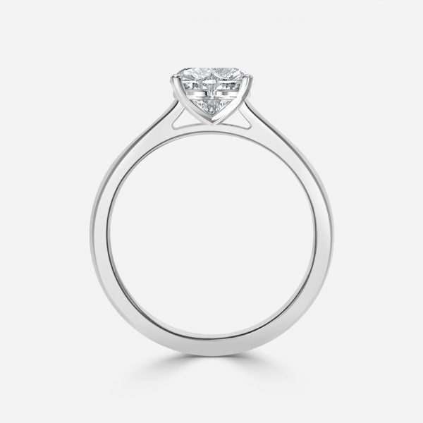 Arya Heart Lab Created Diamond Solitaire Engagement Ring
