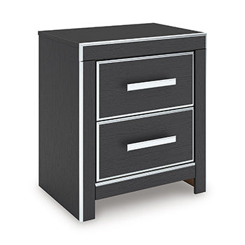 Zuraleus Two Drawer Night Stand