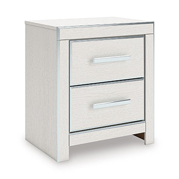 Zuraleus Two Drawer Night Stand