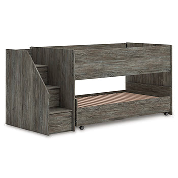 Frandern Loft Caster Bed