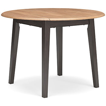 Gesthaven Round DRM Drop Leaf Table