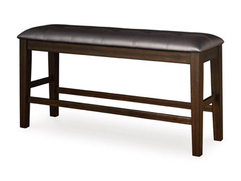 Haddigan DBL Counter Upholstery Bench (1/CN)