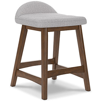 Lyncott Upholstered Barstool (2/CN)
