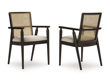 Galliden Dining Upholstery Arm Chair (2/CN)