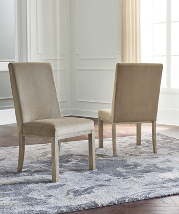 Chrestner Dining Upholstery Side Chair (2/CN)