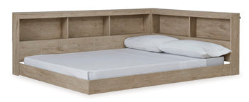 Oliah F Bookcase Storage w/End Panel