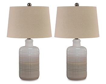 Marnina Ceramic Table Lamp (2/CN)