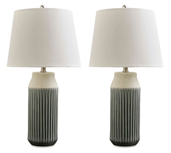 Afener Ceramic Table Lamp (2/CN)