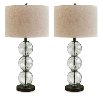 Airbal Glass Table Lamp (2/CN)