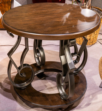 Frallyn-Round-End-Table