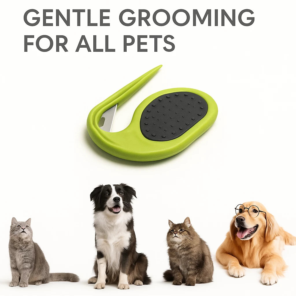 Premium Pet Knot Remover Comb – Gentle & Quick Hair Detangling Tool for All Pets