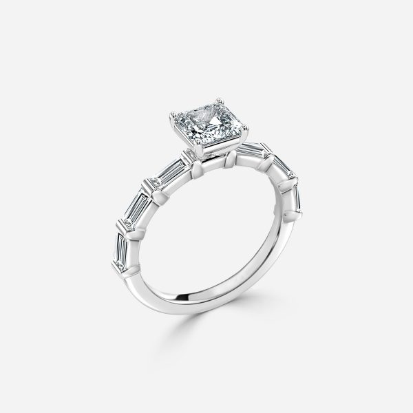 Nhẫn đính hôn kim cương Kate Asscher