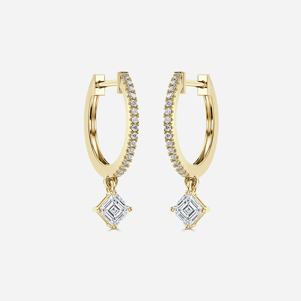 Sia Asscher Hoop Earring