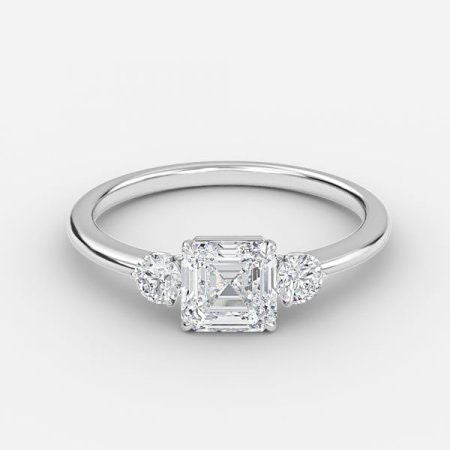 Jemima-Asscher-Three-Stone-Lab-Grown-Diamond-Engagement-Ring