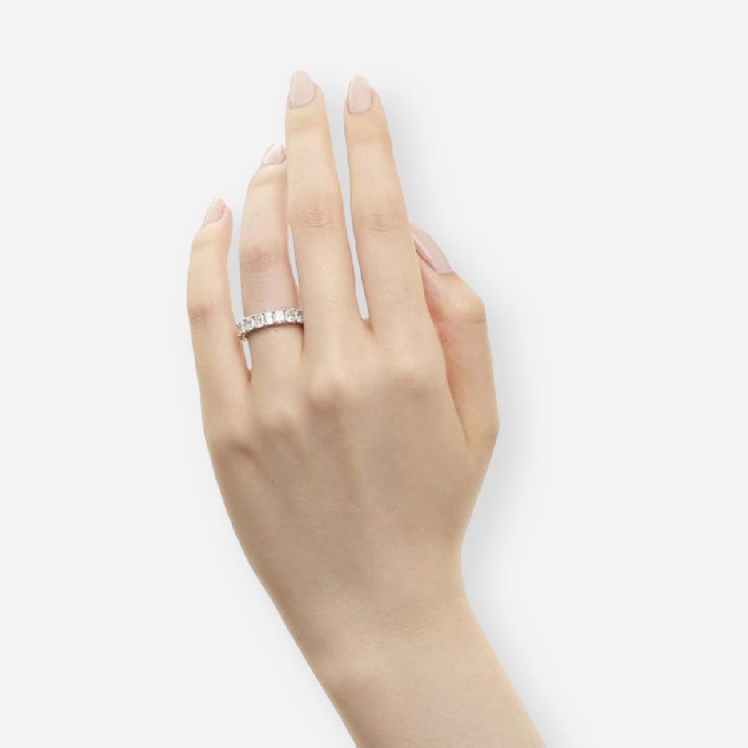 Dây đeo cổ điển Asscher Eternity