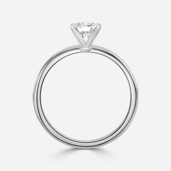 Nhẫn đính hôn kim cương nhân tạo Alika Cushion Solitaire