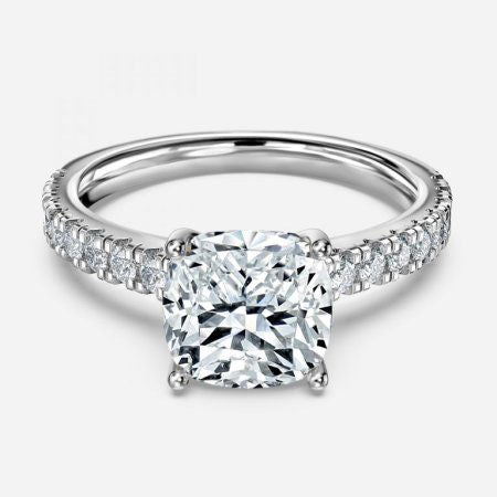 Ella-Cushion-Diamond-Band-Engagement-Ring