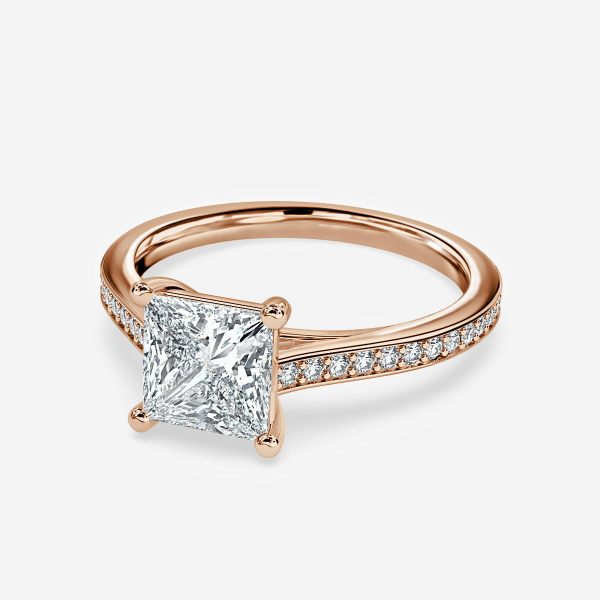 Nhẫn đính hôn kim cương West Princess