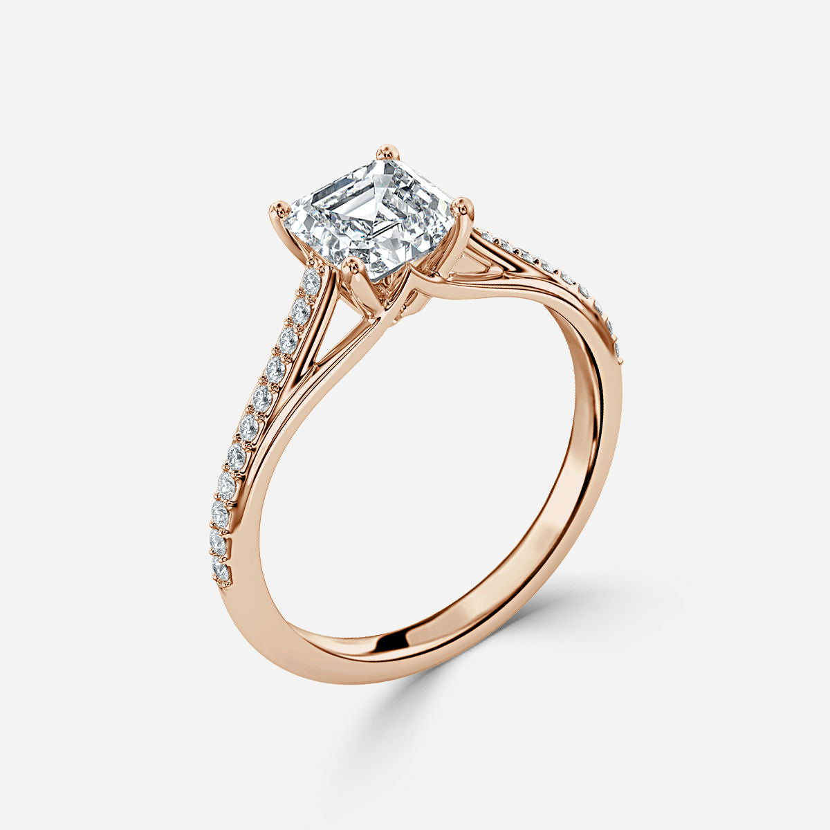 Heni Asscher Lab Grown Diamond Engagement Ring