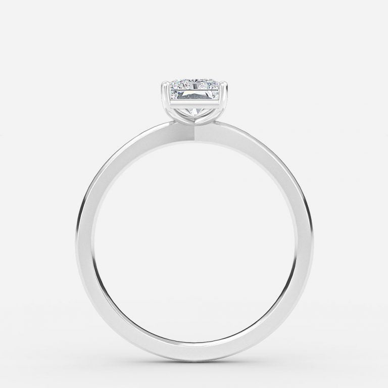 Esme Radiant Solitaire Lab Grown Diamond Engagement Ring
