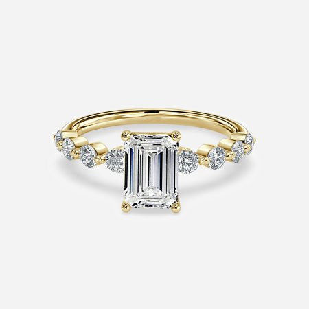 Vivian-Emerald-Unique-Lab-Grown-Diamond-Engagement-Ring