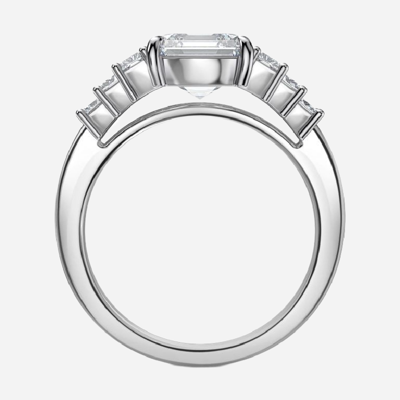 Nhẫn đính hôn ba viên đá của Olin Asscher