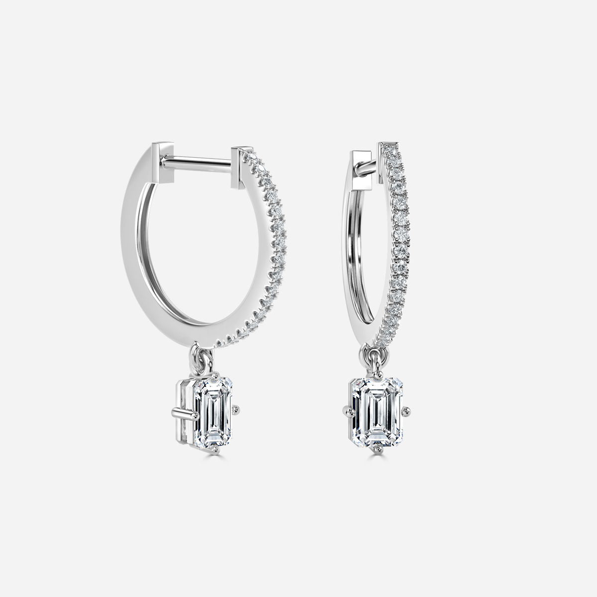 Sia-Emerald-Hoop-Lab-Grown-Diamond-Earrings