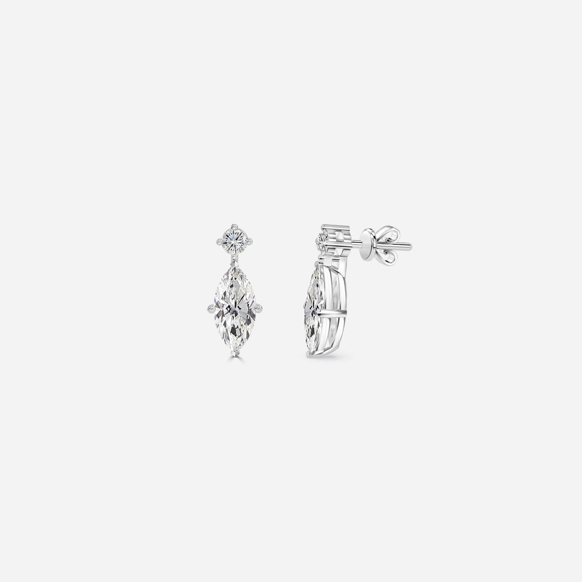 Drop Marquise Earring