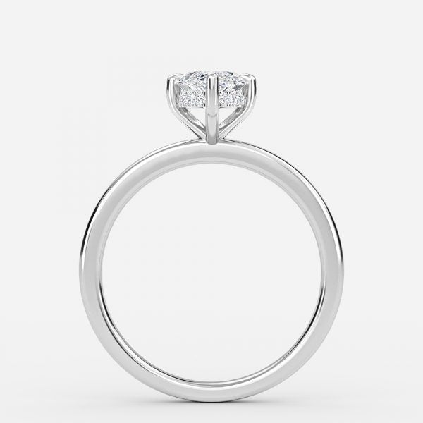 Essian Marquise Hidden Halo Lab Grown Diamond Engagement Ring