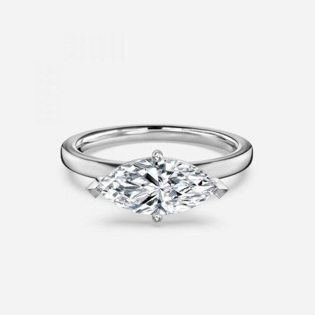 Demi-Marquise-Solitaire-Lab-Created-Diamond-Engagement-Ring
