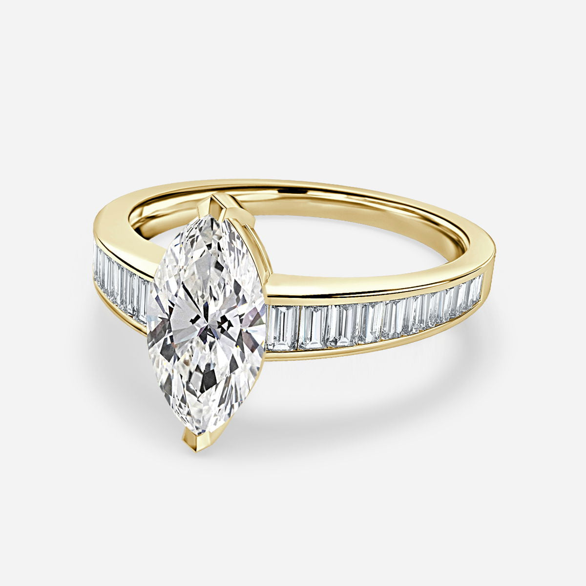 Vri Marquise Unique Engagement Ring