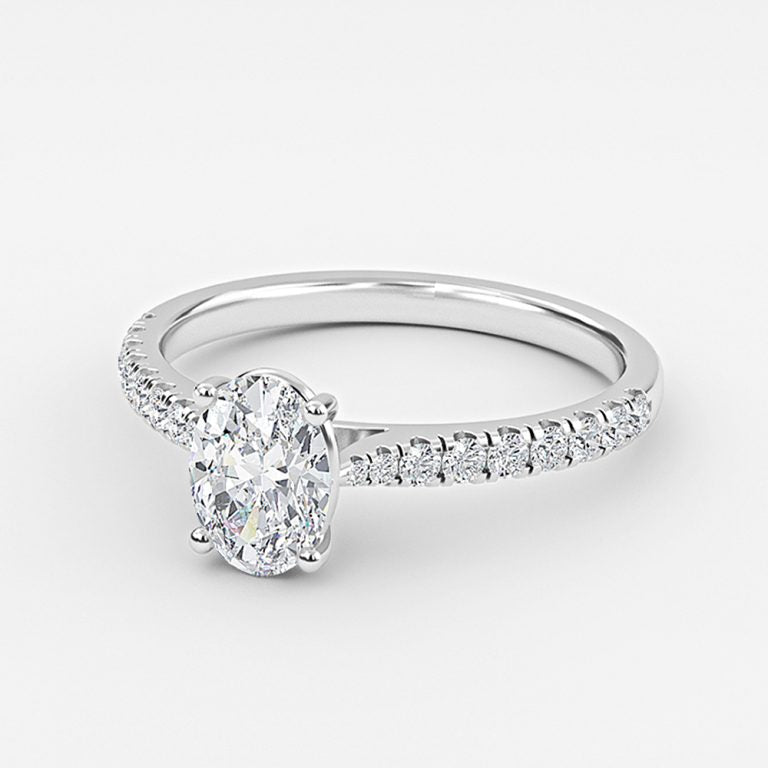 Nhẫn đính hôn kim cương Orane Oval