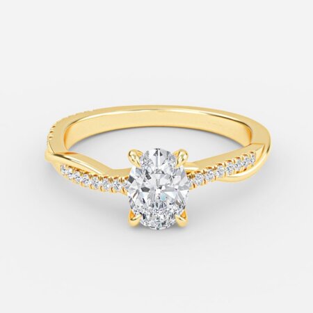 Nefereti-Oval-Diamond-Band-Lab-Grown-Diamond-Engagement-Ring