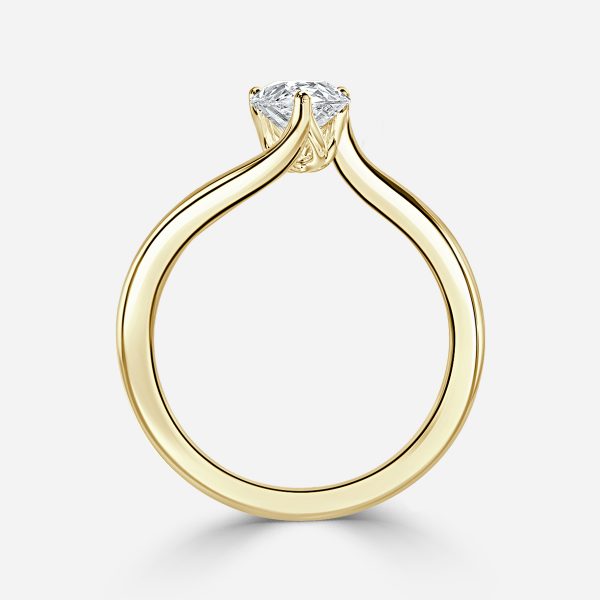 Antares Pear Solitaire Lab Grown Diamond Engagement Ring