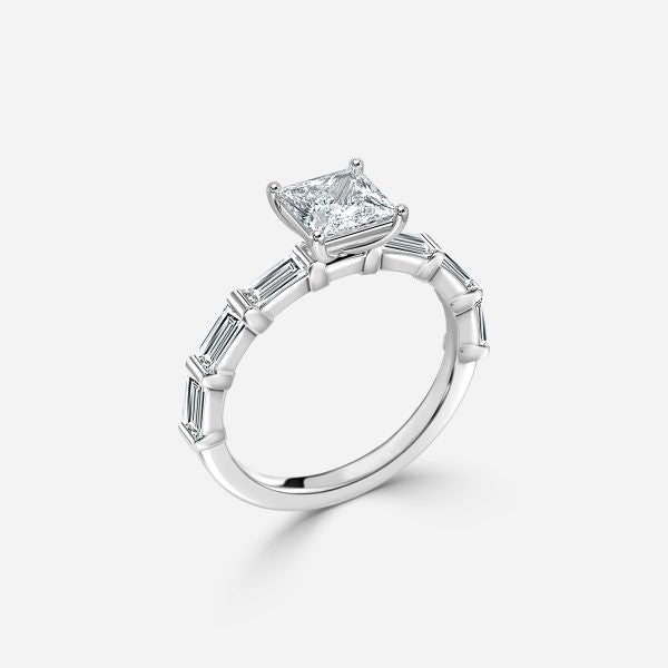 Nhẫn đính hôn kim cương Kate Princess