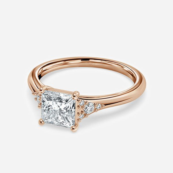 Anastasia Princess Three Stone Lab Grown Diamond Engagement Ring