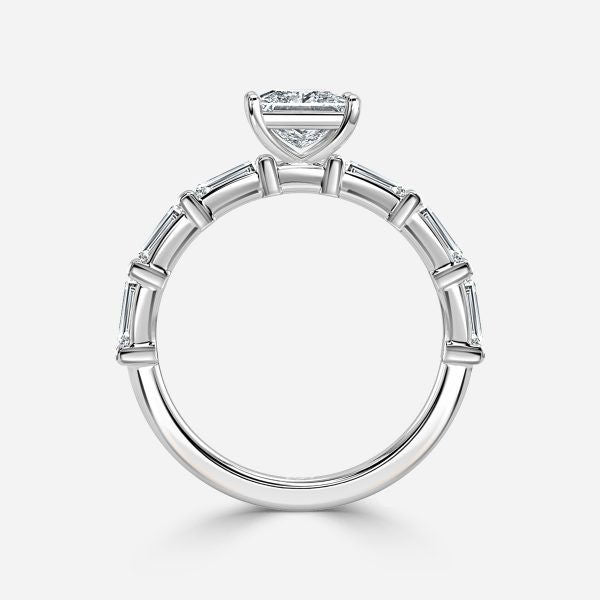 Nhẫn đính hôn kim cương Kate Princess