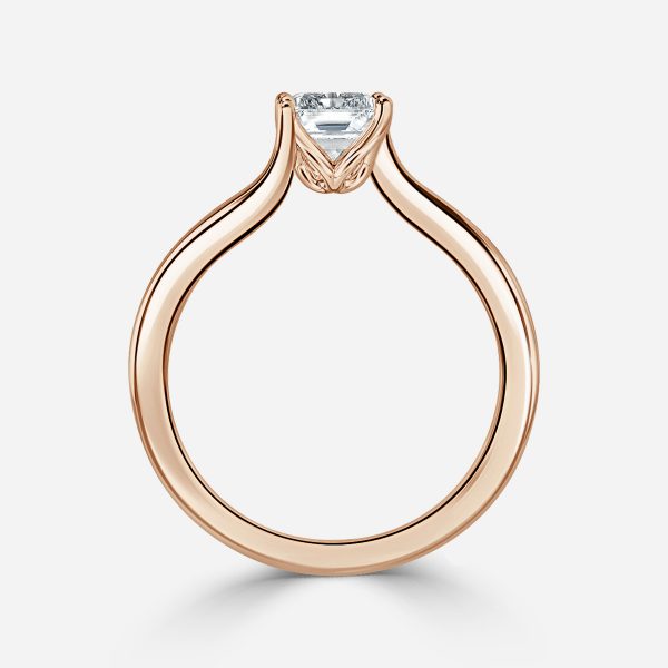 Antares Radiant Solitaire Lab Grown Diamond Engagement Ring