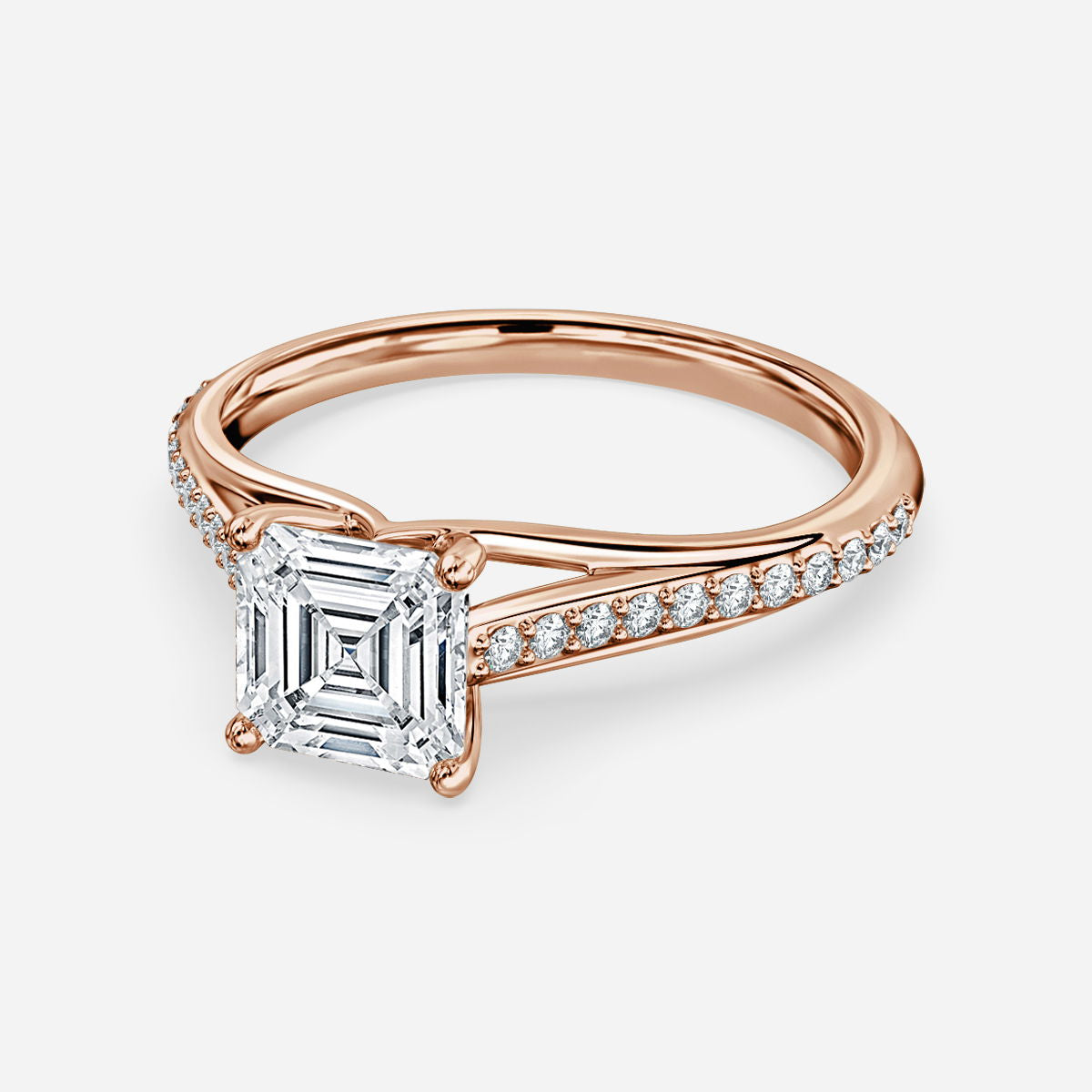 Heni Asscher Lab Grown Diamond Engagement Ring