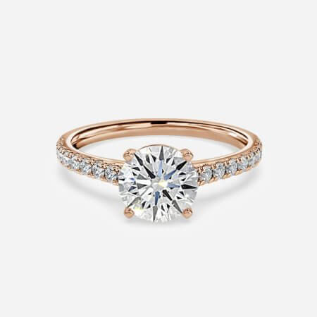 Kuusi-Round-Lab-Grown-Diamond-Side-Stone-Engagement-Ring