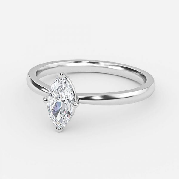Esme Marquise Solitaire Lab Grown Diamond Engagement Ring