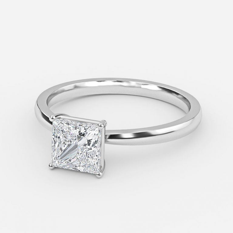 Esme Princess Solitaire Lab Grown Diamond Engagement Ring