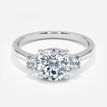 Kylie-Cushion-Three-Stone-Engagement-Ring